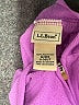 L.L.Bean 100% Polyester Purple Zip Up Hoodie Size M - photo 7