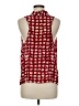 Gemma Burgundy Sleeveless Blouse Size M - photo 2