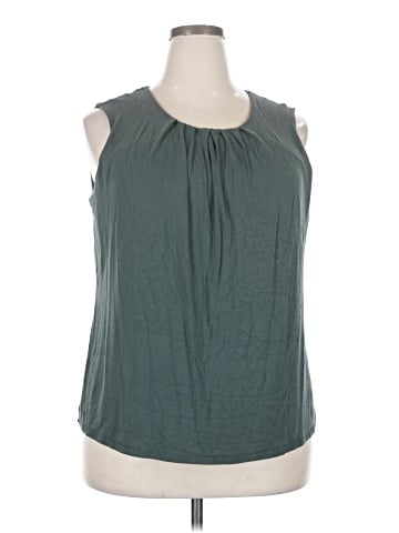 Roz & Ali Sleeveless Blouse (view 1)