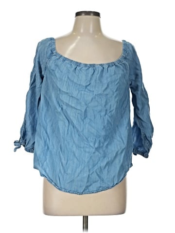 Vineyard Vines 3/4 Sleeve Blouse (view 1)
