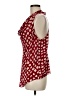 Gemma Burgundy Sleeveless Blouse Size M - photo 5