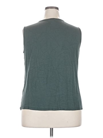 Roz & Ali Sleeveless Blouse (view 2)