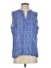 Talbots Blue Sleeveless Blouse Size S - photo 1