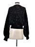RTA Road To Awe Metallic Black Pullover Sweater Size XXS - photo 2