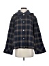 Zara Plaid Blue Jacket Size S - photo 1