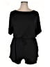Angelina Solid Black Romper Size XL - photo 1