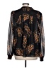 CAbi 100% Polyester Black Long Sleeve Blouse Size L - photo 2