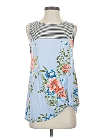 Pink Clover Sleeveless T-Shirt (view 1)
