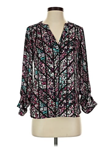 Candie's Long Sleeve Blouse (view 1)