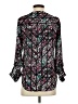 Candie's 100% Polyester Black Long Sleeve Blouse Size S - photo 2