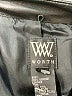 Worth 100% Leather Black Leather Jacket Size 8 - photo 6