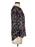 Candie's 100% Polyester Black Long Sleeve Blouse Size S - photo 4