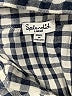 Splendid Checkered-gingham Blue Long Sleeve Button-Down Shirt Size L - photo 7