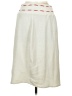Unbranded Solid Ivory Casual Skirt Size M (estimated) - photo 1