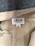 Le Lis 100% Acrylic Tan Sleeveless Button-Down Shirt Size L - photo 7