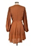 Saints + Secrets 100% Polyester Brown Casual Dress Size L - photo 2