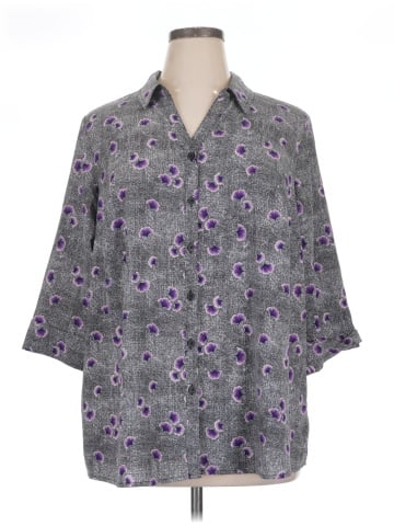Catherines 3/4 Sleeve Blouse (view 1)
