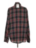 Assorted Brands Plaid Red Long Sleeve Button-Down Shirt Size L - photo 2