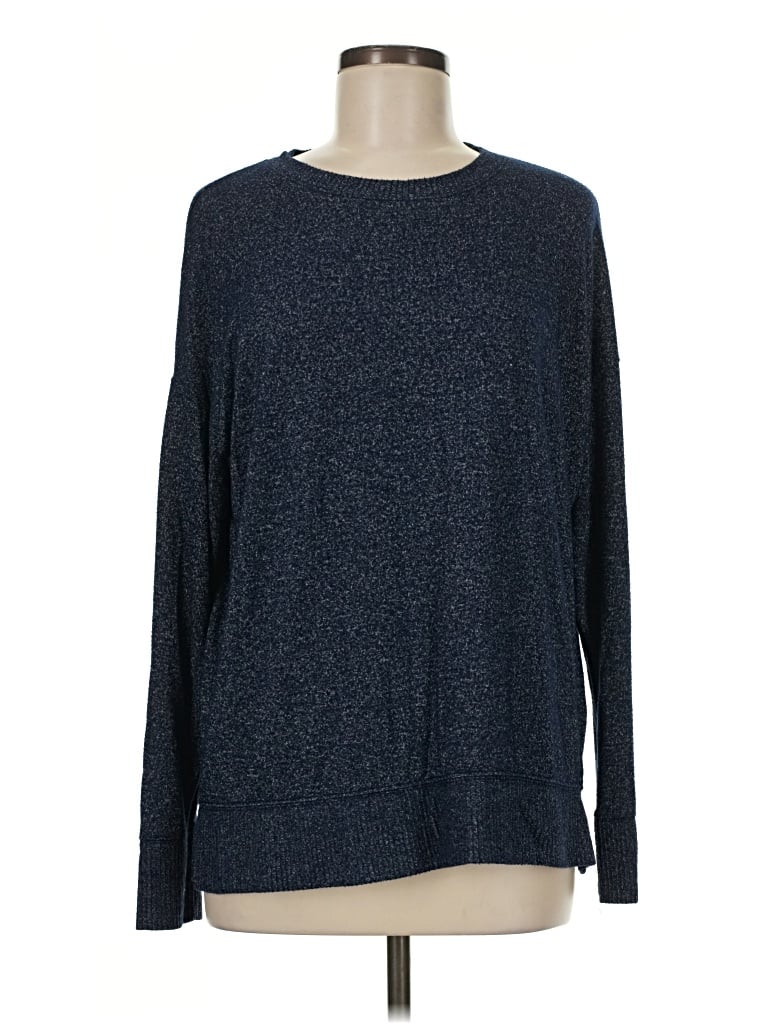 Pre-owned Time And Tru Pullover Sweater In Blue