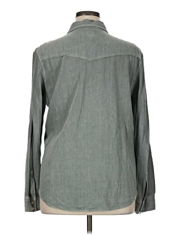 Gap Long Sleeve Button-Down Shirt (view 2)