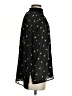 CAbi 100% Polyester Stars Black Long Sleeve Blouse Size XS - photo 4