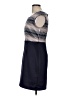 db established 1962 Houndstooth Blue Cocktail Dress Size 6 Petite - photo 5