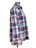 Chaps 100% Cotton Plaid Blue Purple Long Sleeve Button-Down Shirt Size L - photo 4