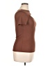 Shein Brown Short Sleeve Top Size XL - photo 4