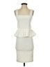 Alice + Olivia Solid Ivory Cocktail Dress Size 2 (estimated) - photo 1