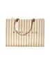 Francesca's Stripes Gold Tote One size - photo 1