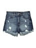 Express Blue Denim Shorts Size 00 - photo 1