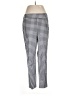 Talbots Checkered-gingham Ivory Casual Pants Size 10 (estimated) - photo 1