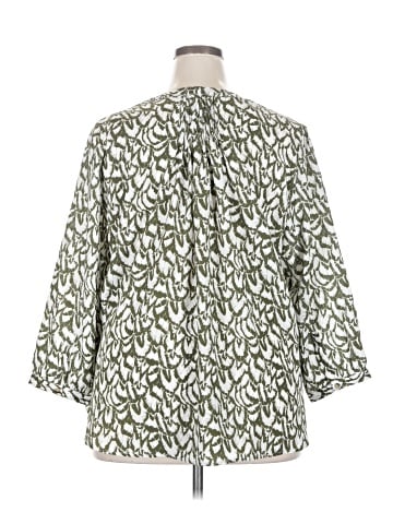 Jachs Girlfriend 3/4 Sleeve Blouse (view 2)