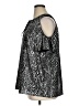 MICHAEL Michael Kors Silver Short Sleeve Blouse Size XL - photo 5