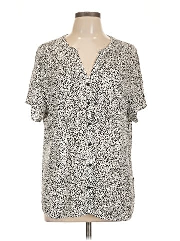 Amazon Essentials Short Sleeve Blouse (view 1)