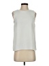 H&M Ivory Sleeveless Blouse Size 4 - photo 1
