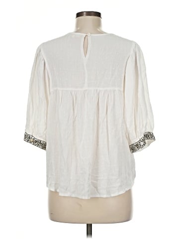 Solitaire 3/4 Sleeve Blouse (view 2)
