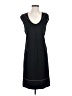 Studio M Solid Black Casual Dress Size S - photo 1