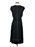 Studio M Solid Black Casual Dress Size S - photo 2