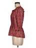 Max Studio 100% Polyester Red 3/4 Sleeve Blouse Size M - photo 5