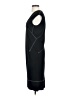 Studio M Solid Black Casual Dress Size S - photo 5