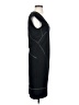 Studio M Solid Black Casual Dress Size S - photo 4