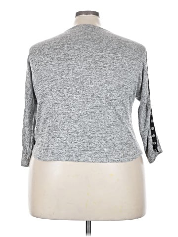 Perseption Concept 3/4 Sleeve Top (view 2)