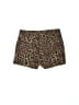 Olivaceous Animal Print Brown Shorts Size S - photo 1