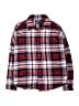 Lands' End 100% Cotton Plaid Red Long Sleeve Button-Down Shirt Size 10 - 12 - photo 1