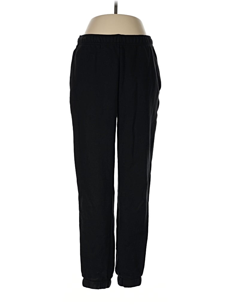 Pre-owned Bandier Track Pants In Black