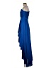 Mac Duggal 100% Polyester Blue Cocktail Dress Size 6 - photo 5