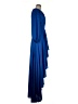 Mac Duggal 100% Polyester Blue Cocktail Dress Size 6 - photo 4