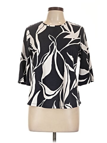 Chico's 3/4 Sleeve T-Shirt (view 1)