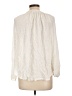 Ann Taylor LOFT Ivory Long Sleeve Blouse Size L - photo 2
